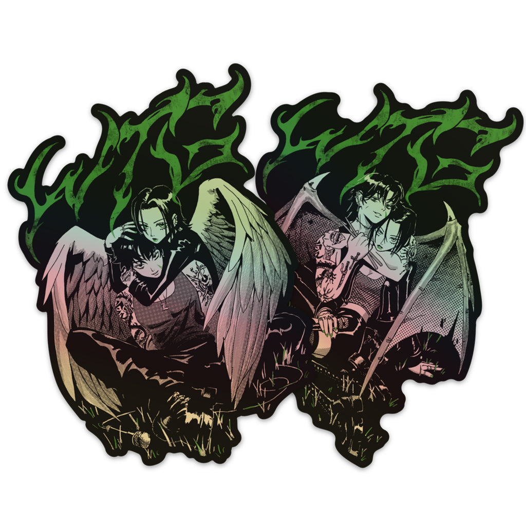 Two Pack Sticker We Touch Grass Sticker 2Pack – Animebae