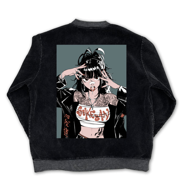 Sukeban AR Corduroy Cardigan