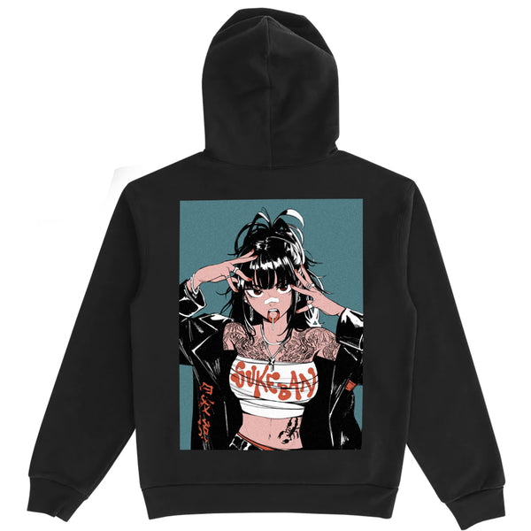 Sukeban AR Hoodie | Black