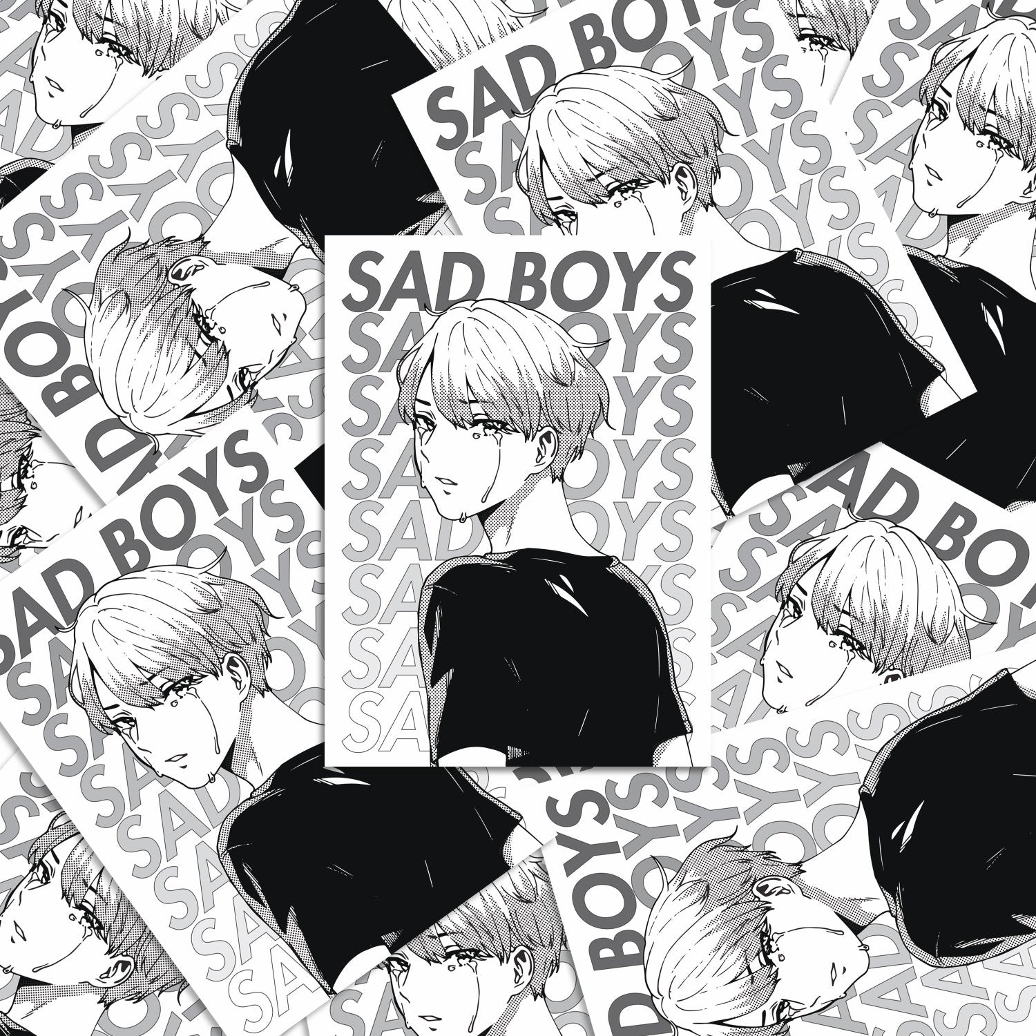 Sad Boi Bart | Sticker